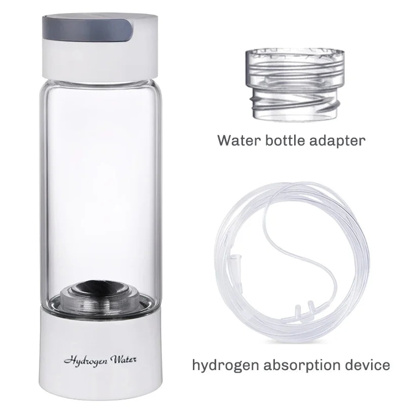 Portable Hydrogen Rich Water Ionizer Generator Bottle - 18