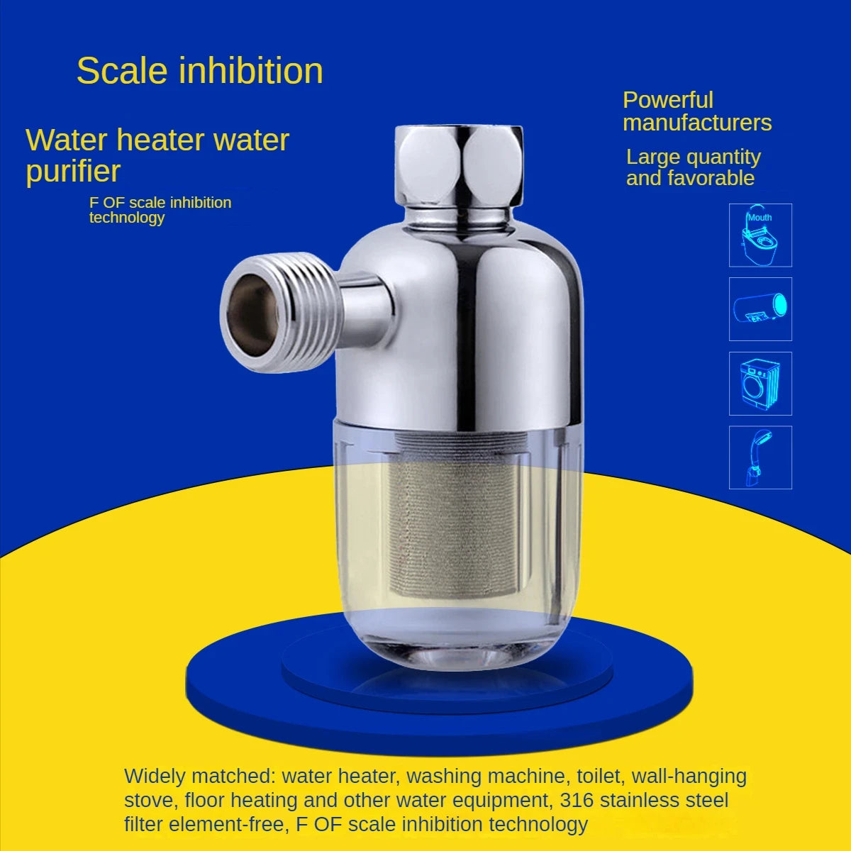 Stainless Steel Faucet Water Purifier Filter for Home - 3