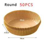 Disposable Non-Stick Air Fryer Parchment Paper Liners