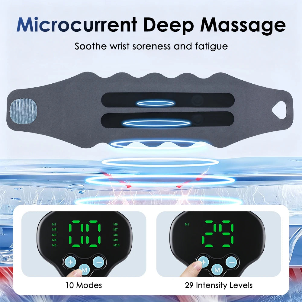 Electric Cordless Wrist Massager for Muscle Relief