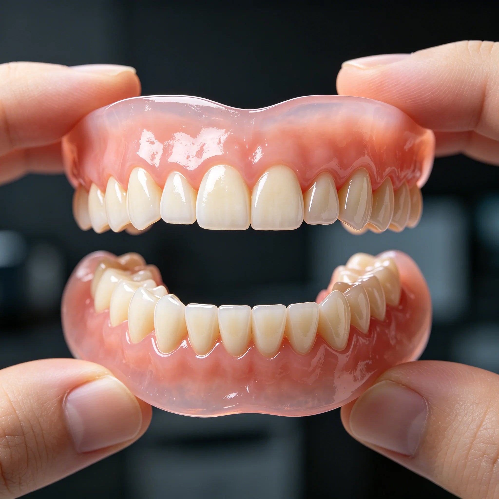 Comfort Fit Instant Smile Veneers Upper and Lower Set - 1