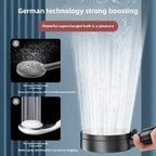 5-Mode High-Pressure Water Saving Shower Head