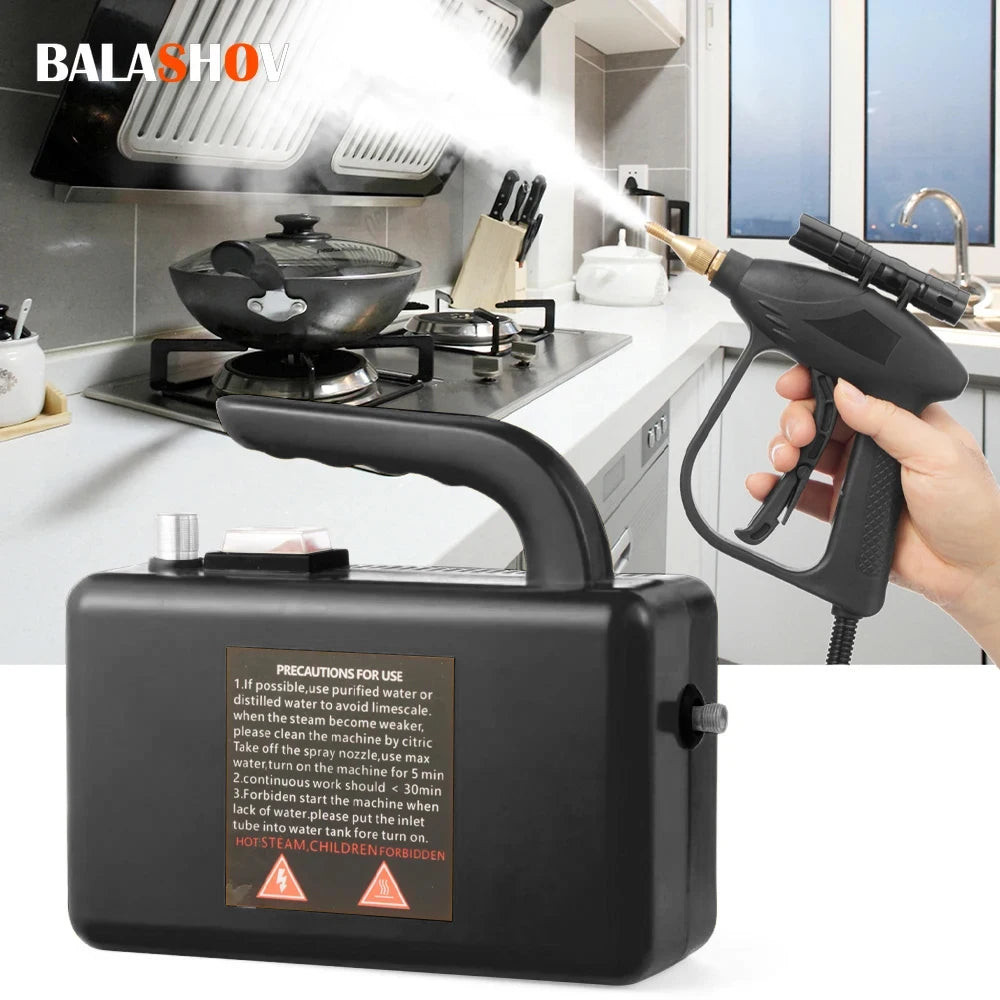 High-Pressure Portable Steam Cleaner for Kitchen and Home