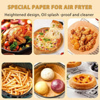 Disposable Non-Stick Air Fryer Parchment Paper Liners