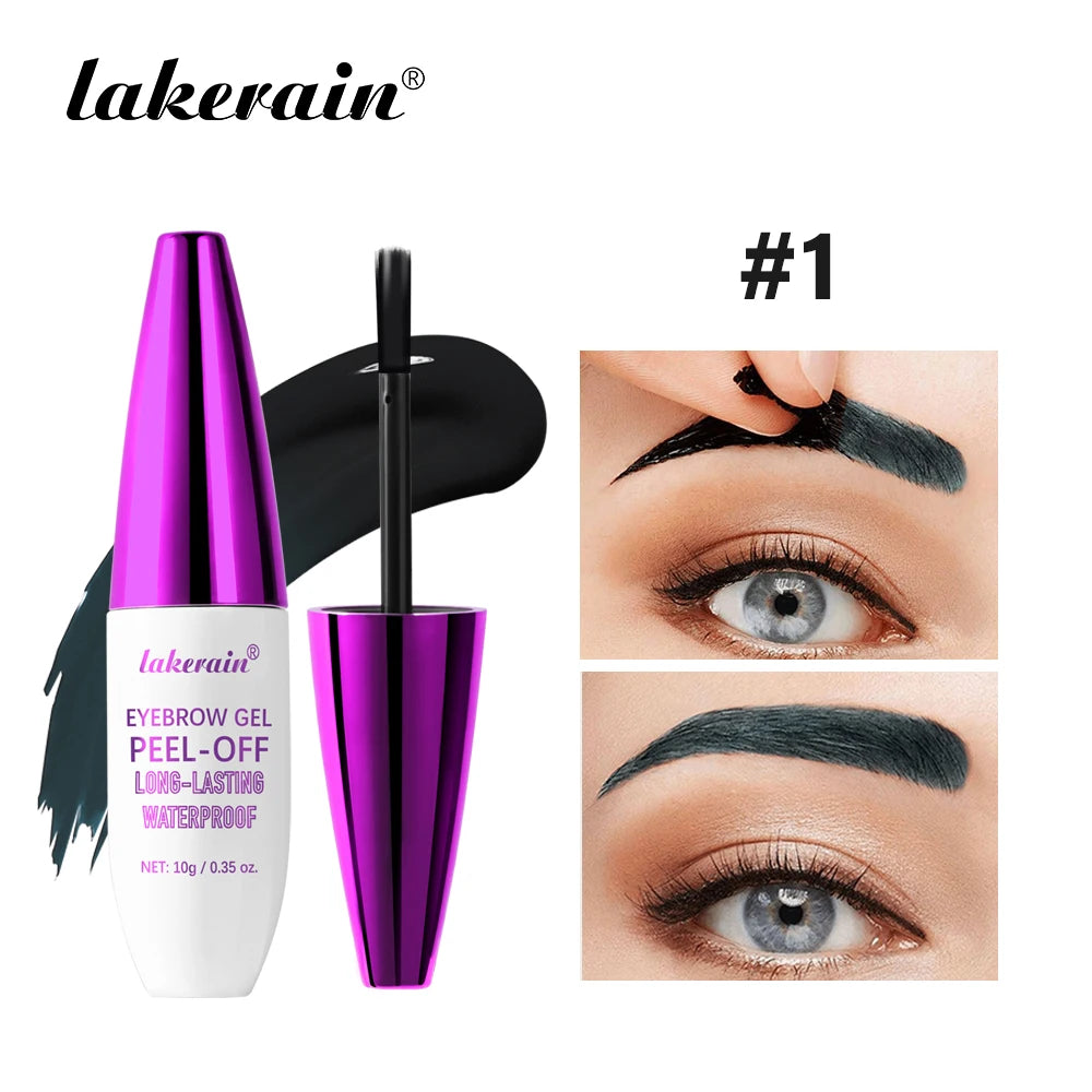 Long-Lasting Waterproof Peel-Off Eyebrow Tint Gel