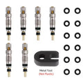 Bicycle Presta Valve Core Replacement Kit with Removal Tool