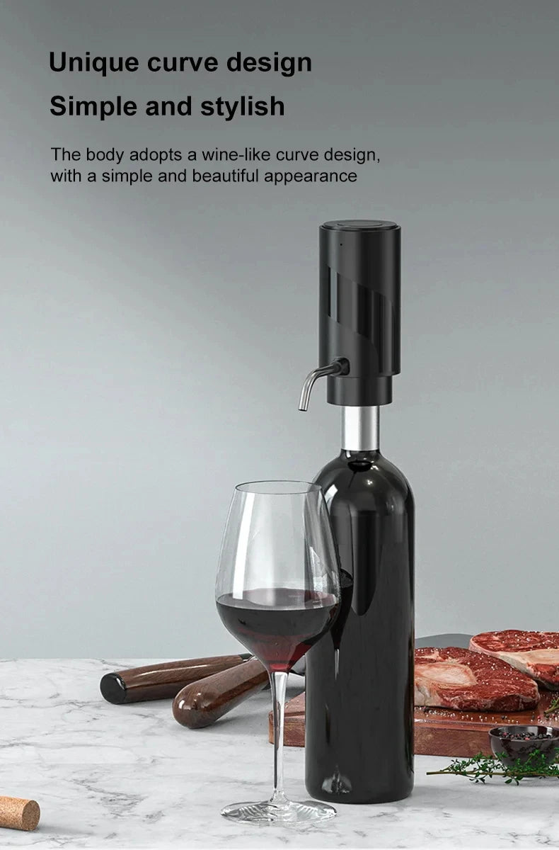 One-Touch Electric Wine Aerator and Dispenser - 7