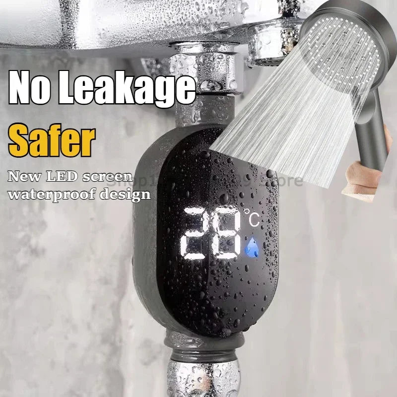 Digital LED Shower Water Temperature Thermometer
