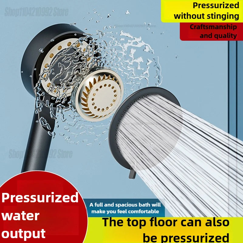 5-Mode High Pressure Handheld Shower Head