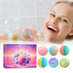 Relaxing Aromatherapy Bath Bomb Set for Skin Moisturizing