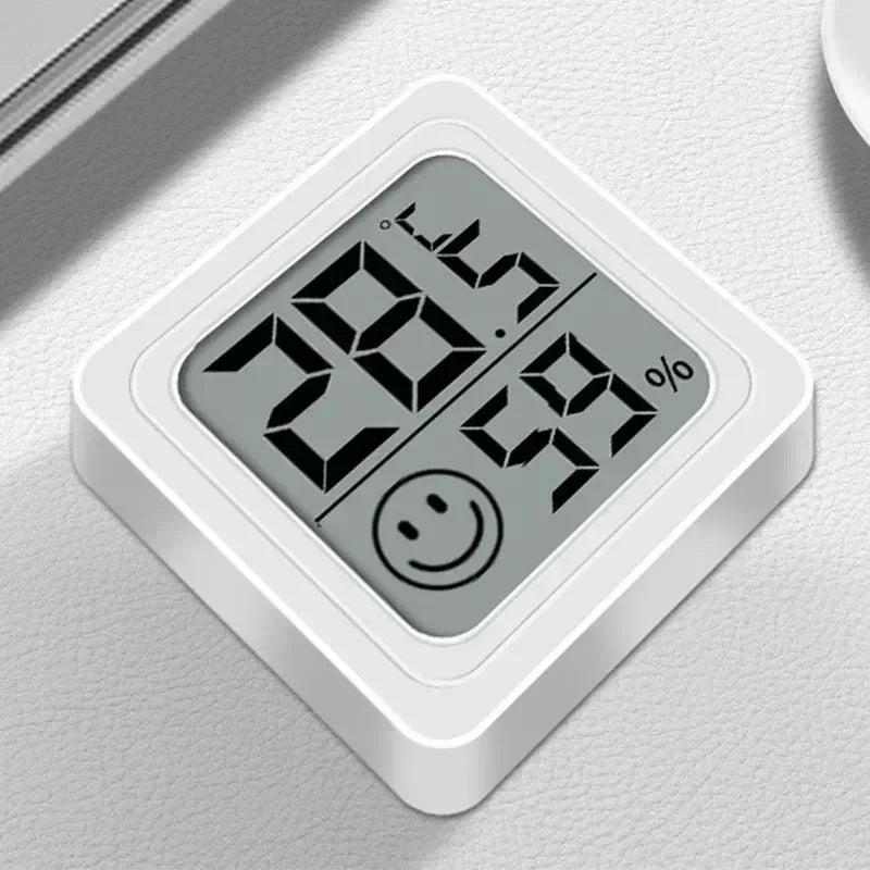 Digital Mini Indoor Thermometer and Humidity Monitor Gauge - 8