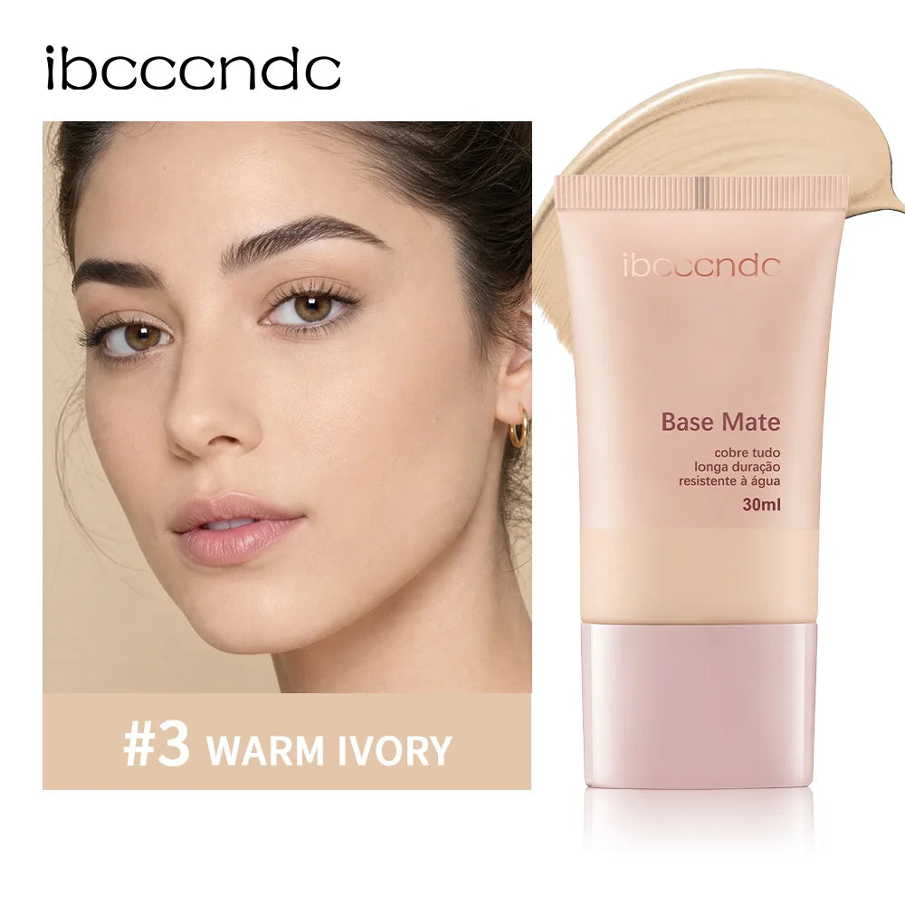 Long-Lasting Waterproof Matte Liquid Foundation