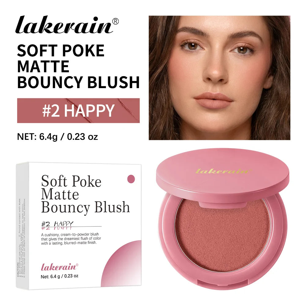Matte Cream to Powder Bouncy Blush for Natural Flush - 24
