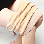 Thermal Fleece Lined Shaping Tights for Women