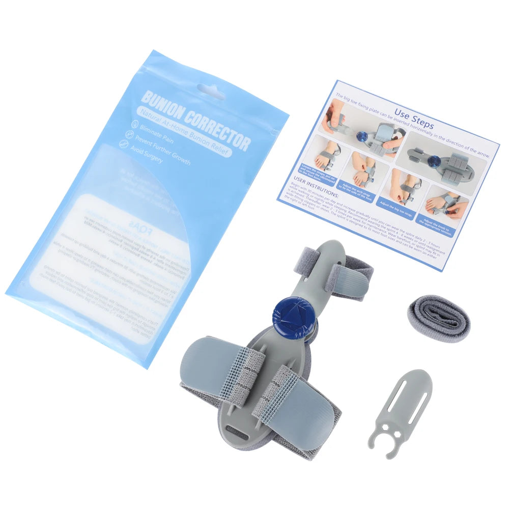 Adjustable Bunion Corrector and Toe Straightener