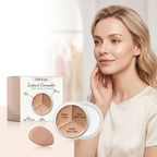 3-Color Cream Concealer Palette for Flawless Face Coverage