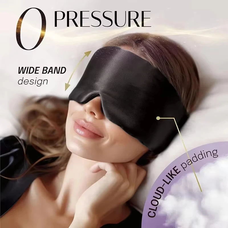 Silk Sleep Mask for Total Blackout and Rest