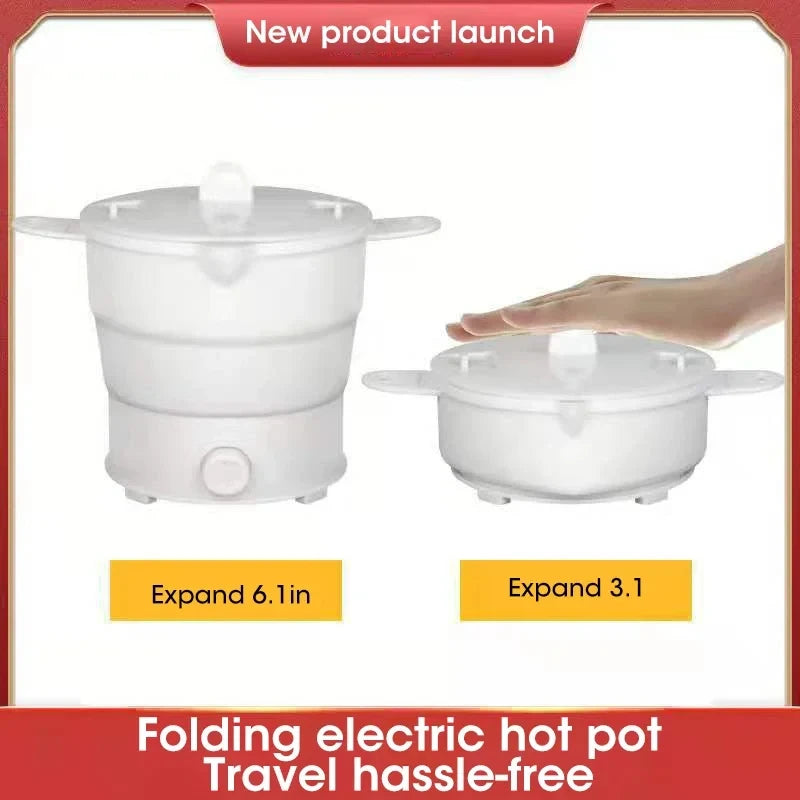 Portable Foldable Electric Hot Pot for Travel and Camping - 5