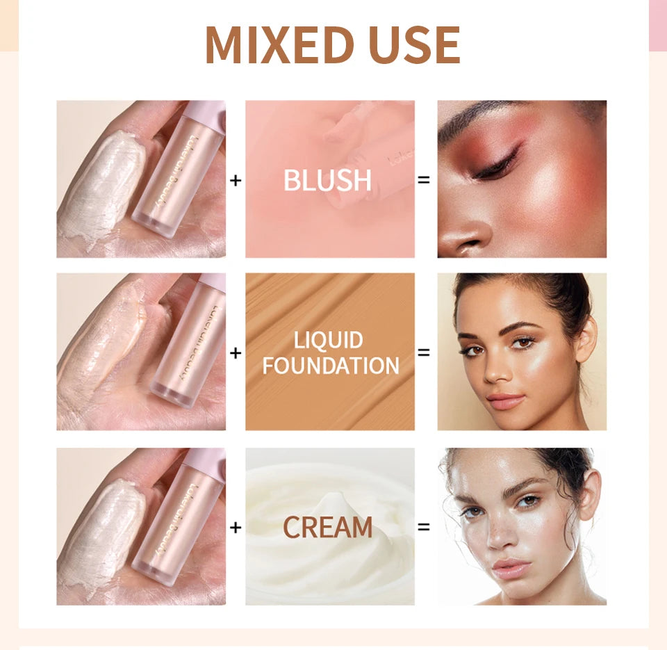 Liquid Highlighter for Radiant Glow and Natural Skin Brightening - 19