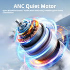Portable Handheld Cooling Fan with Ice Compress Technology