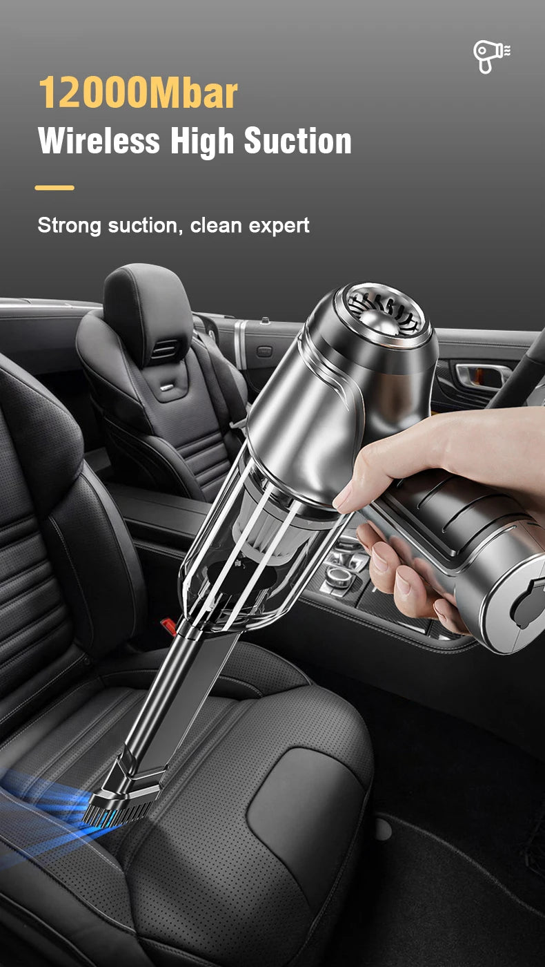 Cordless Handheld Vacuum Cleaner for Car and Home - 9