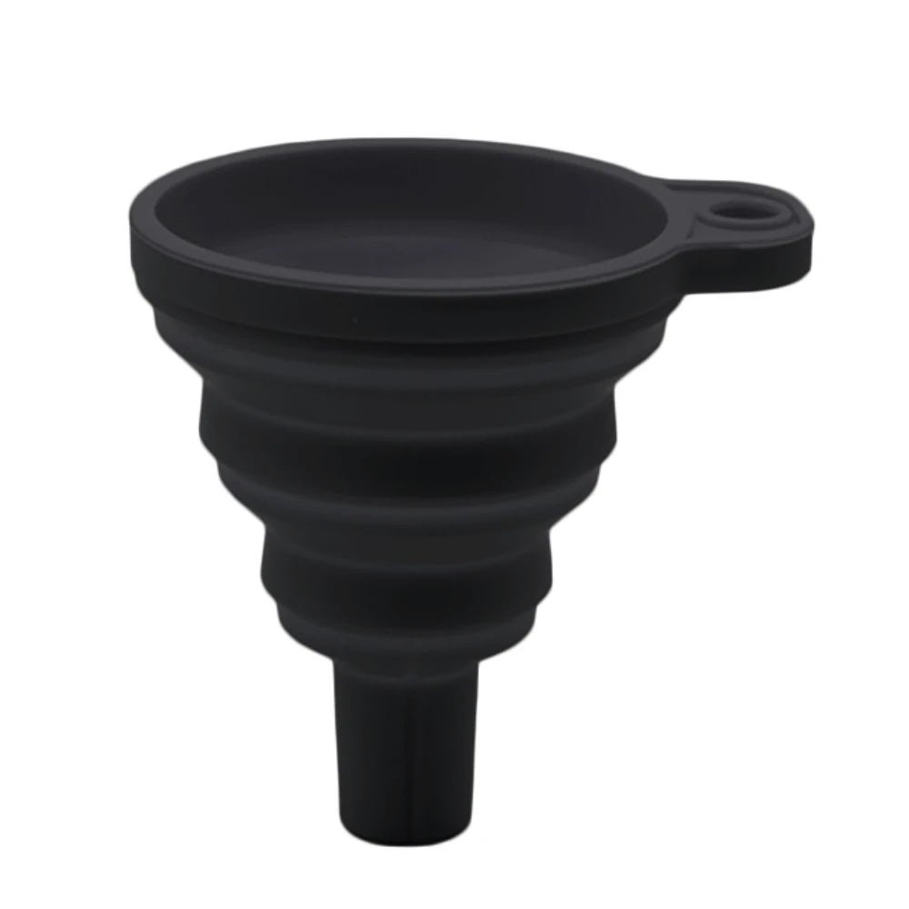 Collapsible Silicone Funnel for Car Oil and Fluid Changes
