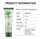 Long-Lasting Invisible Full Body Deodorant Cream
