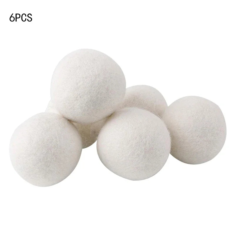 Reusable Wool Laundry Dryer Balls for Soft and Fluffy Clothes - 21