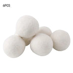 Reusable Wool Laundry Dryer Balls for Soft and Fluffy Clothes