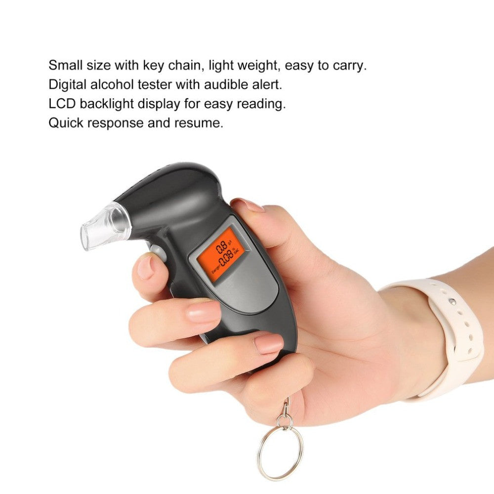 Digital Portable Alcohol Breathalyzer Tester