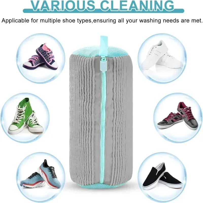 Protective Laundry Mesh Bag for Machine Washing Shoes - 4