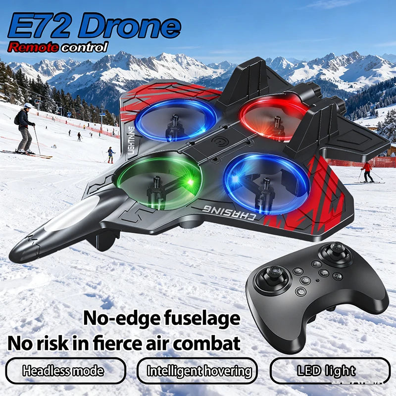 Stunt LED Foam RC Fighter Jet for Beginners