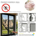 DIY Adhesive Window Mosquito Net Screen Mesh
