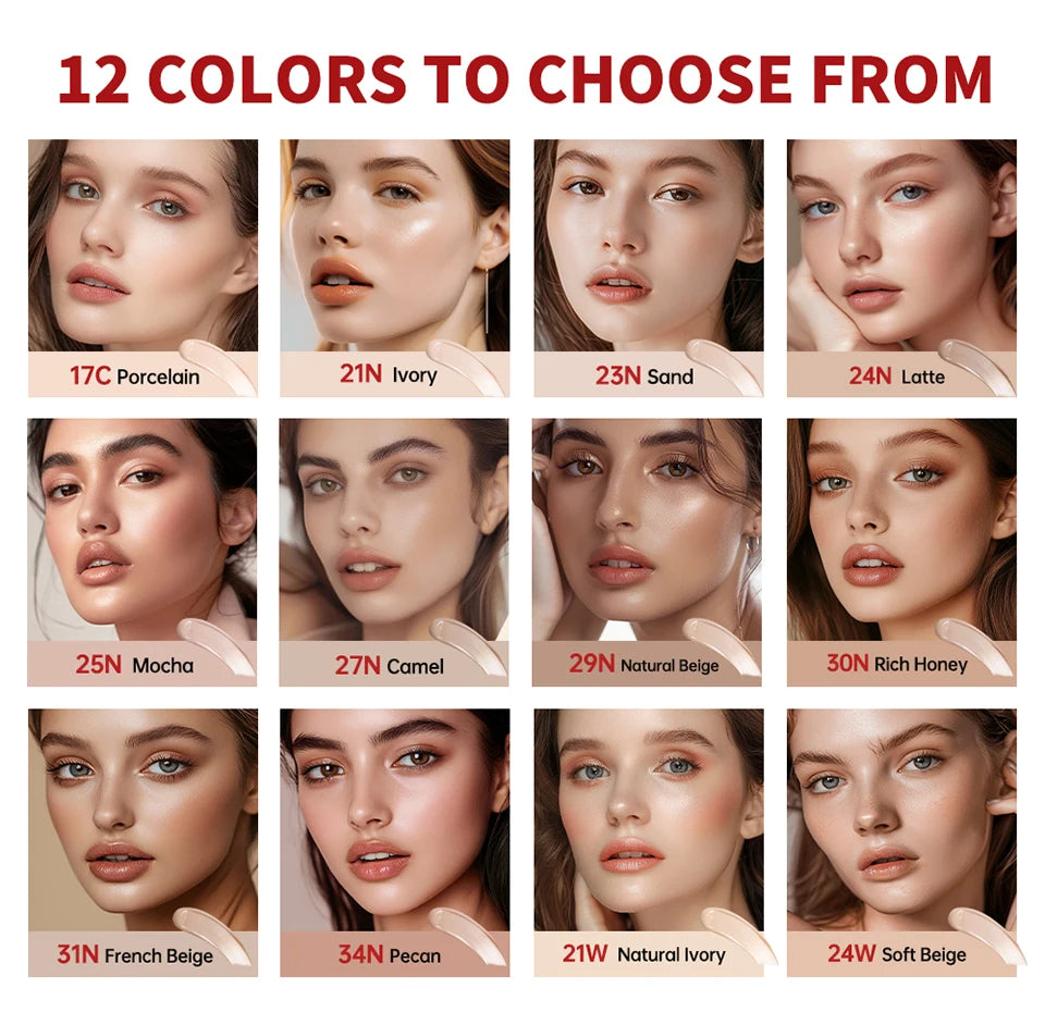Waterproof Long-Lasting Cushion Foundation with Sun Protection - 8