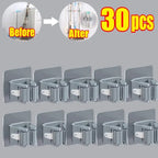 Self-Adhesive Wall Mounted Mop and Broom Organizer Holder