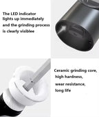 Electric Automatic Salt and Pepper Grinder with LED Light