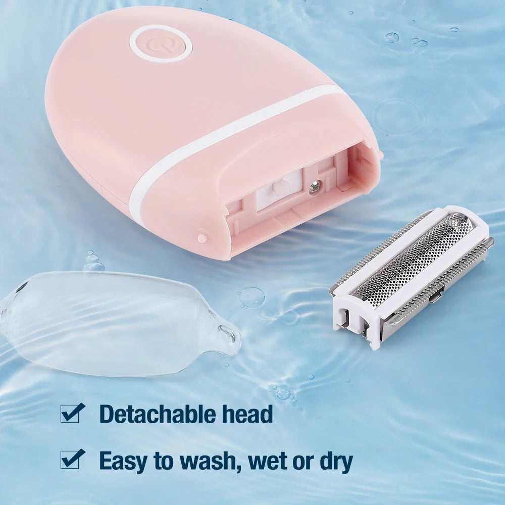 Portable Electric Shaver for Women Full Body Hair Removal - 7