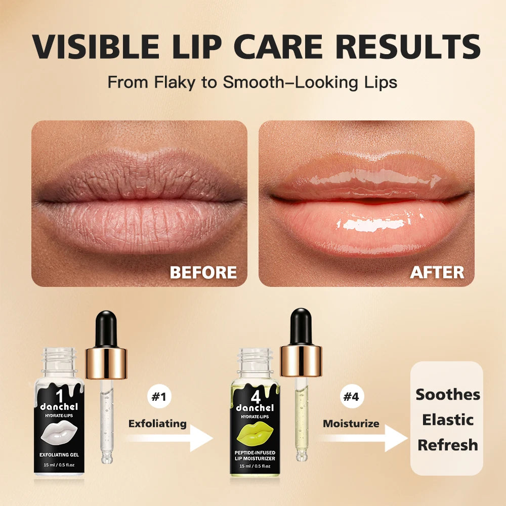 4-Step Complete Lip Care and Hydration Treatment Set