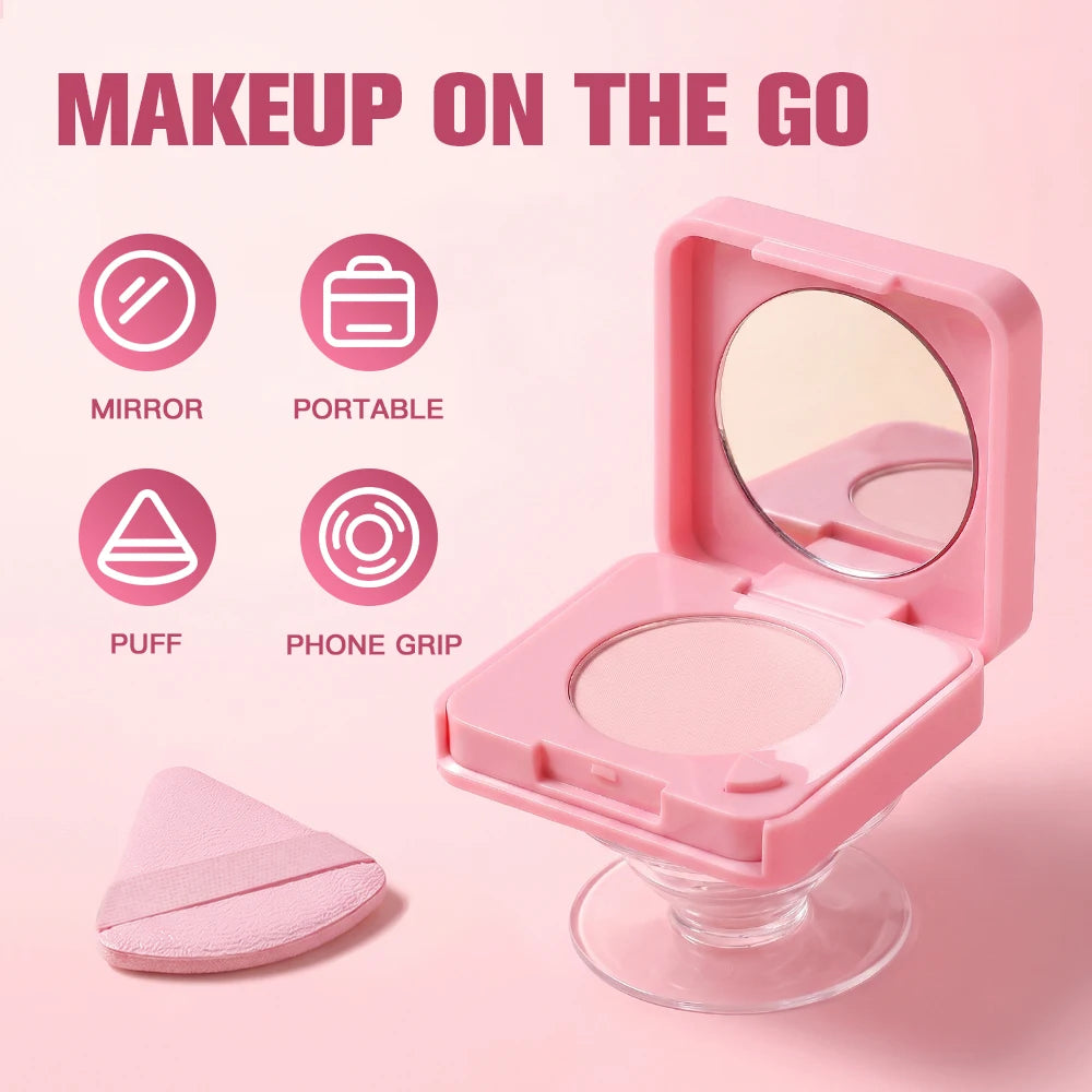 Matte Foundation Stick and Pressed Setting Powder Makeup Set