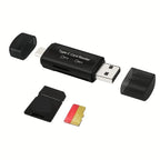 4-in-1 USB 3.0 and Type-C Memory Card Reader