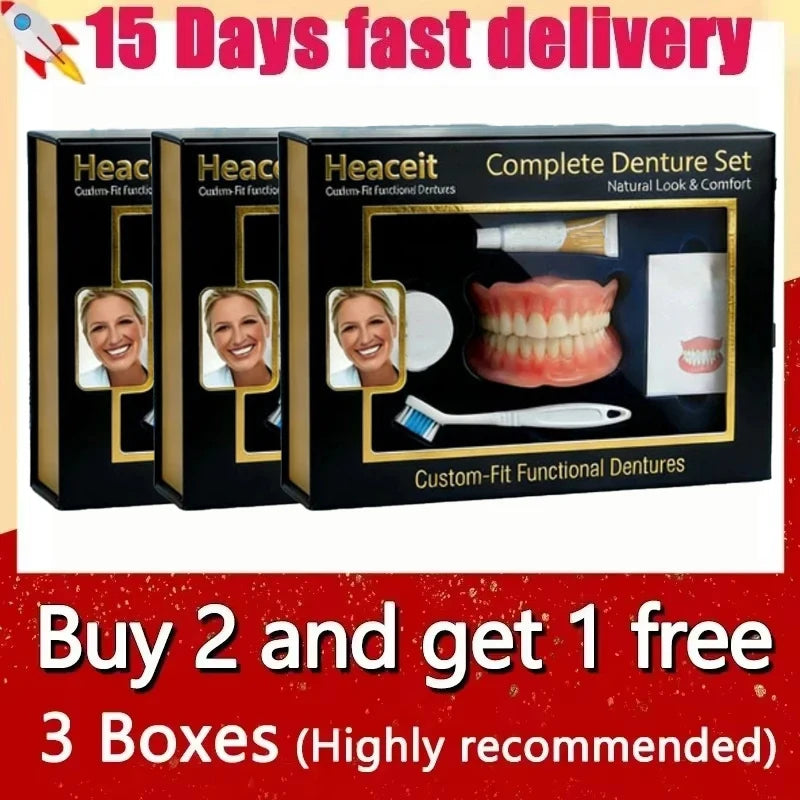 Comfort Fit Silicone Cosmetic Teeth Set