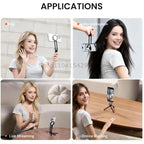 Magnetic Foldable Phone Tripod for Photography and Live Streaming
