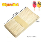 Silicone Ice Cream and Popsicle Maker Mold Tray