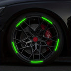 Luminous Reflective Car Wheel Rim Stickers