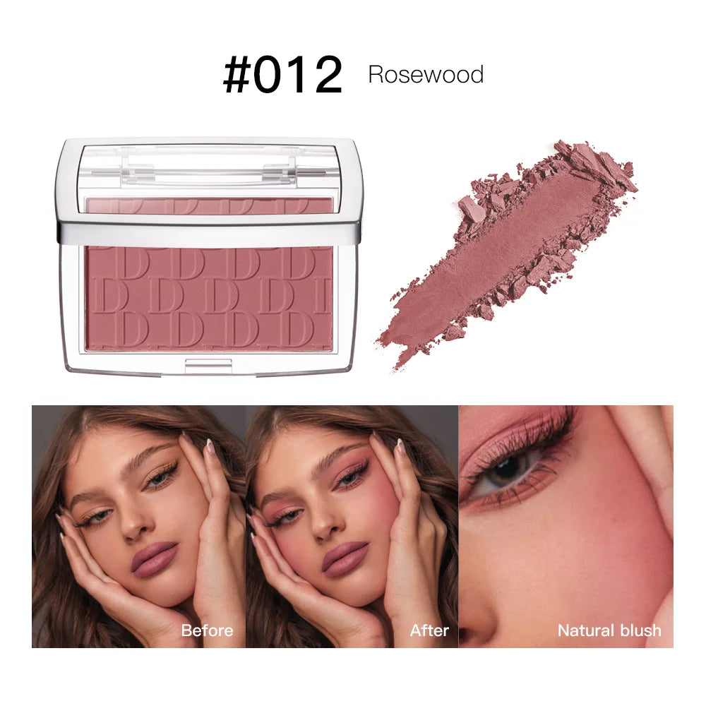 Matte Embossed Cheek Blush Palette