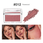 Matte Embossed Cheek Blush Palette