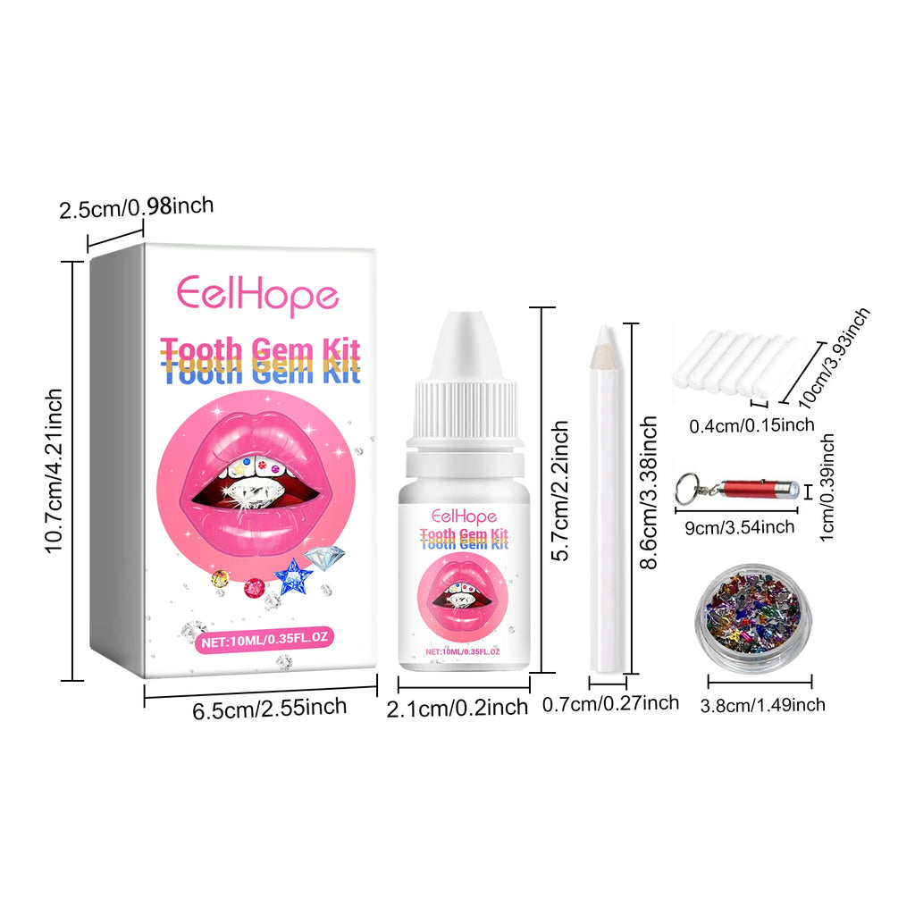 Professional DIY Tooth Gem Jewelry Decoration Kit