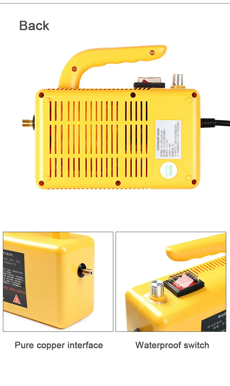 High-Pressure Portable Steam Cleaner for Home and Car - 13