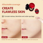 Waterproof Long-Lasting Cushion Foundation with Sun Protection