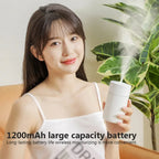 Portable Wireless Mini Air Humidifier and Aroma Diffuser
